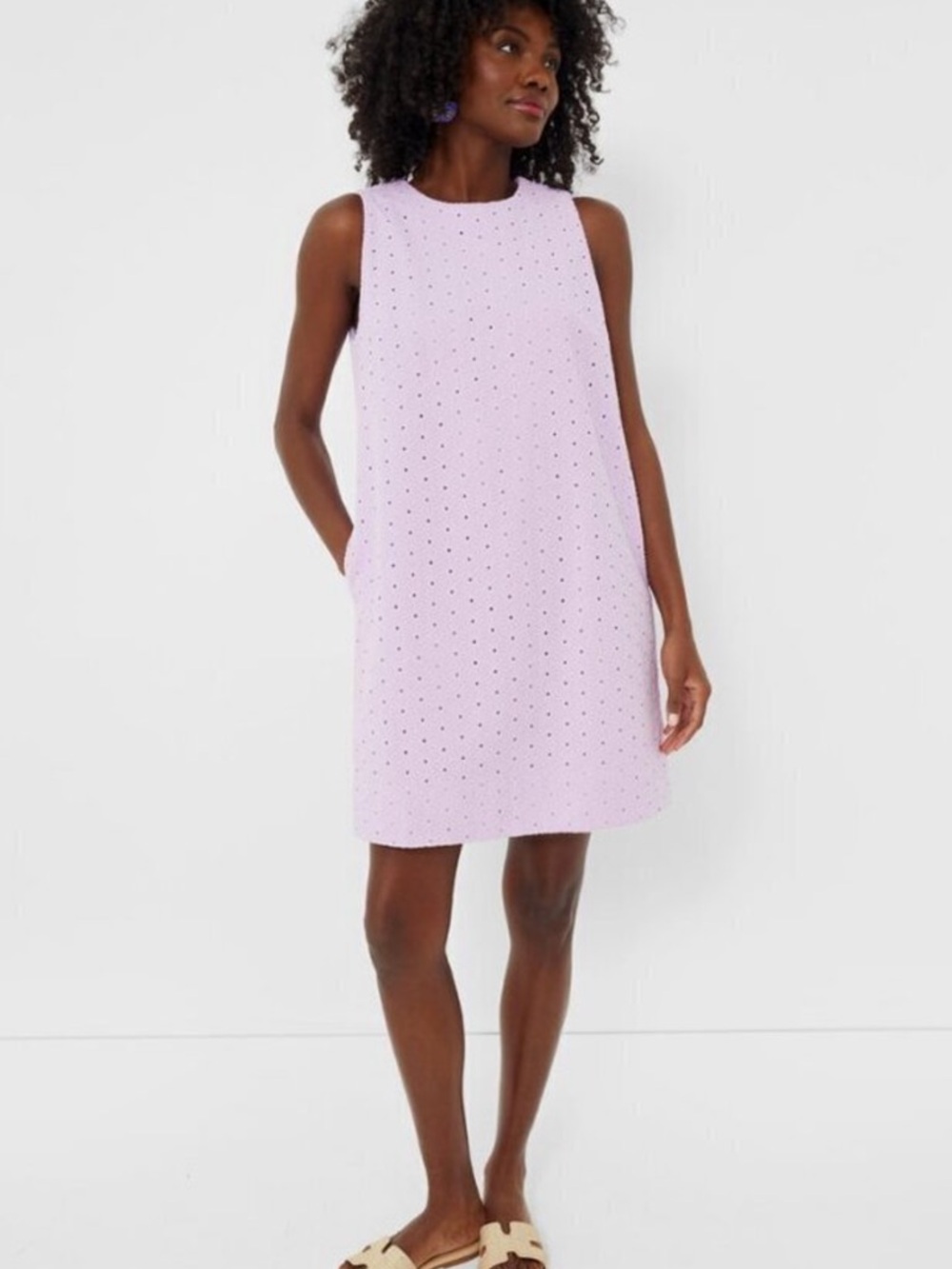 Tuckernuck Eyelet Folly Dress in Lavender NWT